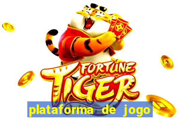 plataforma de jogo nova pagando